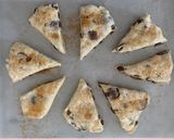 A picture of step 3 of Cream Scones with Milk Chocolate.