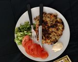 Foto del paso 7 de la receta: Tortilla de papas y boniato 🍴