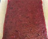A picture of step 7 of Chikoo Beetroot Barfi.