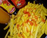 A picture of step 6 of Turmeric fries🍟.