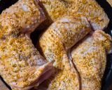 Une image de l'étape 1 de Cuisses de poulet frits au Cookeo infinity.