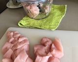 A picture of step 1 of Turkey Meatballs in Spanish Sauce (Air Fryer).