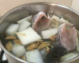 蘿蔔鱸魚金針菇湯的食譜步驟4照片
