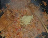 Foto del paso 4 de la receta: Lentejas con carne molida y arroz