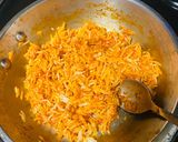 तिरंगा राइस (Tiranga Rice recipe in Hindi) रेसिपी चरण 5 फोटो