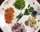 A picture of step 1 of Sooji Upma.