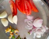 A picture of step 2 of Roasted round gourd/tinda Masala.