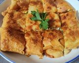 Foto langkah ke 7 dari resep Martabak Telur Ala Abang² (Kulit homemade).