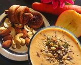 A picture of step 3 of Apple oats carrot smoothie.