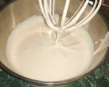 A picture of step 2 of White forest cake.