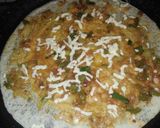 A picture of step 2 of Jini dosa.