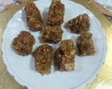 A picture of step 4 of Makhana coconut pak janmashtami special.