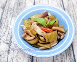 Hình bước làm 4 của món Bao Tử Heo Xào Dưa Cải Chua