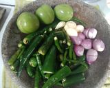 Foto langkah ke 1 dari resep Sambel hijau.