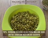 Foto langkah ke 2 dari resep BUBUR KACANG HIJAU PANDAN EMPUKK, PRAKTIS, DAN MUDAH.