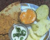 A picture of step 3 of Cheese spread and aachari cheese sperad.