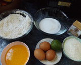 Foto del paso 1 de la receta: Bizcocho de coco con lima o limón