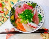 A picture of step 3 of Japanese Fresh Fish Bowl (海鮮丼).