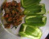 A picture of step 5 of Winter stuffed capsicum.