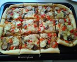 Foto langkah ke 10 dari resep Bbq Pizza mozarella (mudah, pasti berhasil).