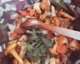 Tárkonyos rókagomba leves recept fázis 1 fotója
