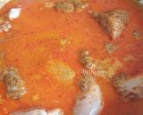 Gambar langkah 4 resipi Rendang Ayam.