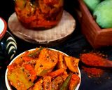 A picture of step 8 of Spicy Mango Carrot & Chilli Pickle.
