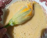 A picture of step 6 of Stuffed Pumpkin flowers with ricotta.