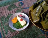 Foto langkah ke 3 dari resep Pepes Tahu campur Ebi.
