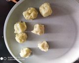 A picture of step 3 of Chena Jalebi /Chanar Jilipi.