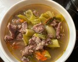 Hình bước làm 6 của món Canh dưa thịt bò