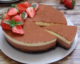 A picture of step 13 of Triple Chocolate Mousse Cake (No-Bake).