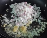 A picture of step 2 of C2S Mania (Chickpeas with Cheese & Spinach).