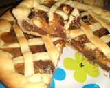 Foto del paso 8 de la receta: Tarta de Crema de Avellanas, Dulce de leche y Frutos secos.🥧