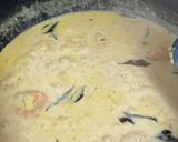 Gambar langkah 6 resipi Shell Pasta Shrimp Curry Creamy.