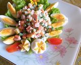 Hình bước làm 3 của món Salad Nga