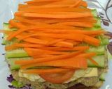 Gambar langkah 6 resipi Wanpaku Sando Tuna.