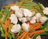 Foto del paso 5 de la receta Pollo en salsa Teriyaki con Noodles de Arroz