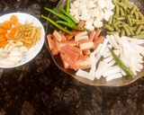 A picture of step 2 of Winter special mix vegetable Pickle.