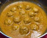 A picture of step 16 of Chicken Kofta Curry.