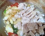 Foto langkah ke 3 dari resep Jangan/Lodeh Tempe Bunga Bawang.