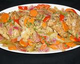A picture of step 7 of Pickled Chicken Thighs and Vegetables.