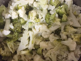 Ensalada de brócoli y coliflor