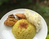 Foto langkah ke 9 dari resep Nasi kebuli ayam magic com instan.