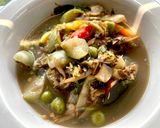 รูปขั้นตอนการทำที่ 3 ของ แกงหัวปลีปลาย่าง🧄🌶️🌿
