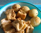 Foto langkah ke 1 dari resep Tahu telur Kuah kuning.