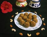 A picture of step 6 of Atta Gud Ladoo / Wheat Flour Jaggery Ladoo.