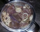 A picture of step 3 of Quick salad& fried liver.