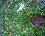 A picture of step 4 of Sukuma wiki #mystaplefoodrecipecontest.