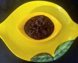 A picture of step 3 of JAMUN (Indian black berry) CHUTNEY.